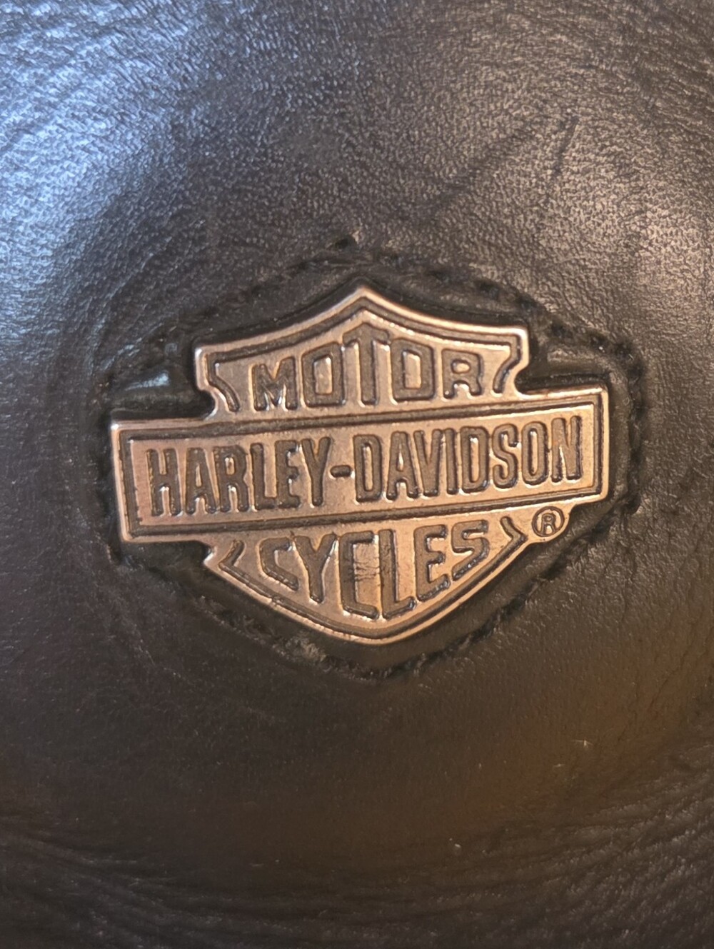 Harley-Davidson Black Leather Motorcycle Womens Boots - Picture 14 of 14